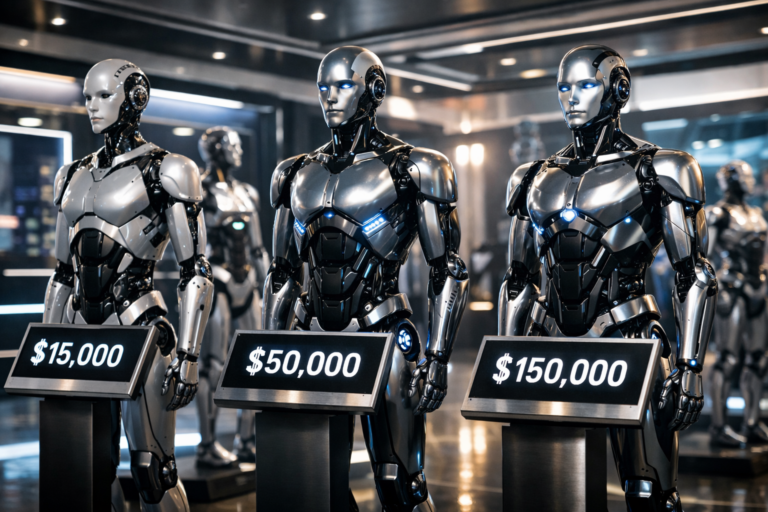 How much does a humanoid robot cost in 2026?